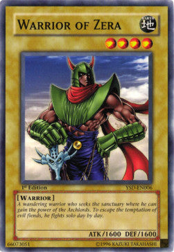 Warrior of Zera (YSD-EN006)