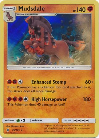 Guardians Rising 076/145 Mudsdale (Reverse Holo)