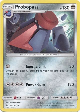 Guardians Rising 086/145 Probopass (Reverse Holo)