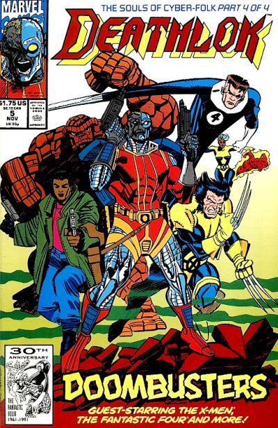 Deathlok #5 Marvel Comics (1991)
