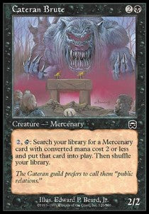 Mercadian Masques 120/350 Cateran Brute