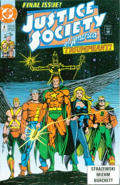 Justice Society of America #8 DC Comics (1991)