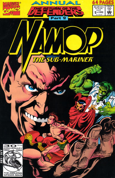 Namor the Sub Mariner Annual #3 Marvel Comics (1990)