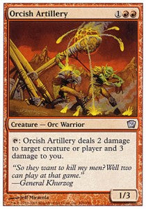 Ninth Edition 206/350 Orcish Artillery