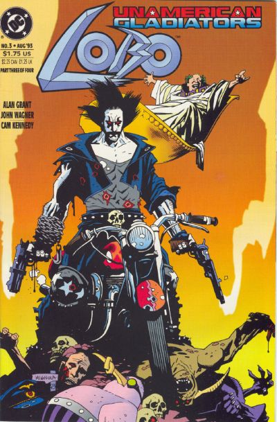Lobo Unamerican Gladiators #3 DC Comics (1993)