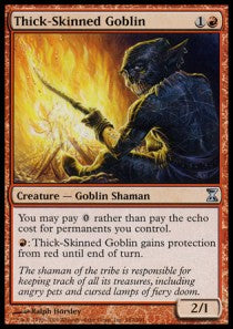 Time Spiral 182/301 Thick-Skinned Goblin