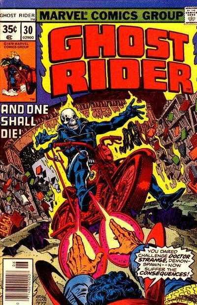 Ghost Rider #30 Marvel Comics (1973)
