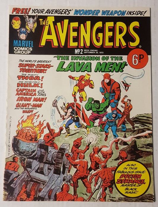 The Avengers #2 Marvel Comics UK (1973)(JB)