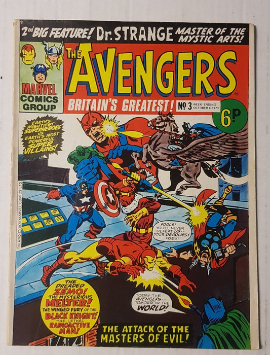 The Avengers #3 Marvel Comics UK (1973)(JB)