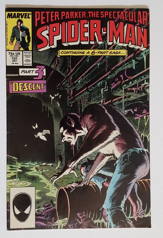 Spectacular Spider-man #131 Marvel Comics (1976)(JB)