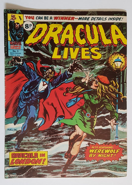 Dracula Lives #3 Marvel UK (1974)(JB)