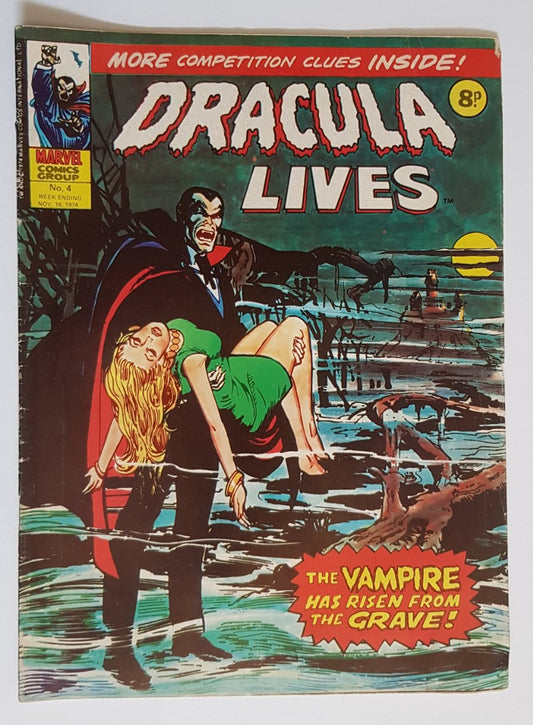 Dracula Lives #4 Marvel UK (1974)(JB)