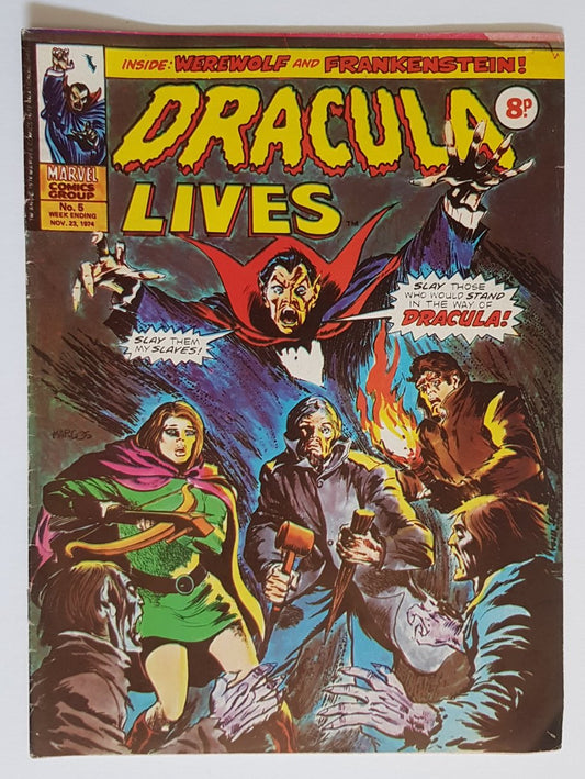 Dracula Lives #5 Marvel UK (1974)(JB)