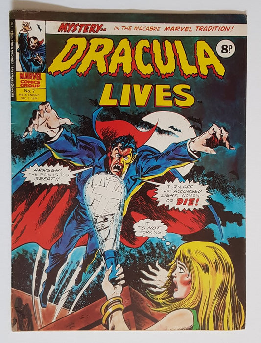 Dracula Lives #7 Marvel UK (1974)(JB)