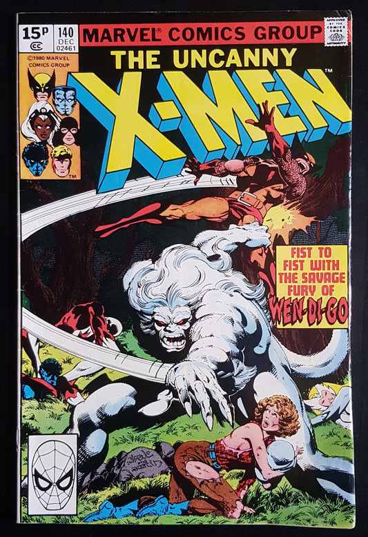 Uncanny X-men #140 Marvel Comics (1963)(JB)