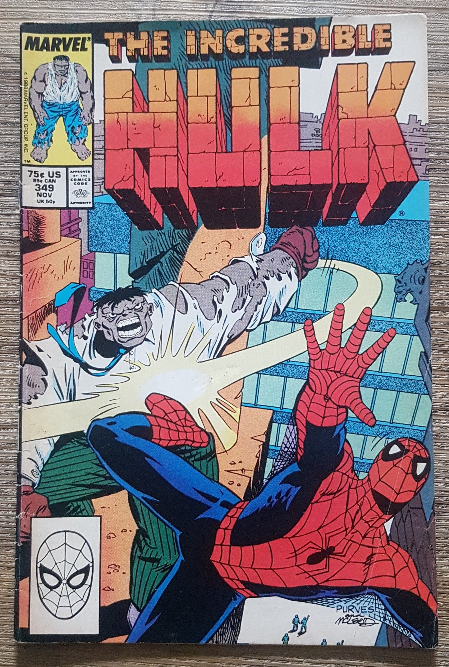 Incredible Hulk #349 Marvel Comics (1968)