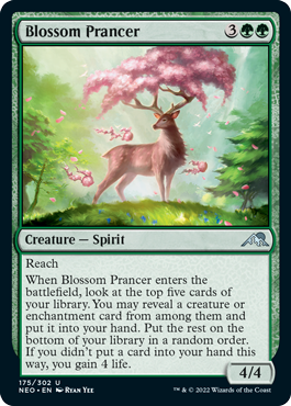 Kamigawa: Neon Dynasty 175/302 Blossom Prancer (Foil)