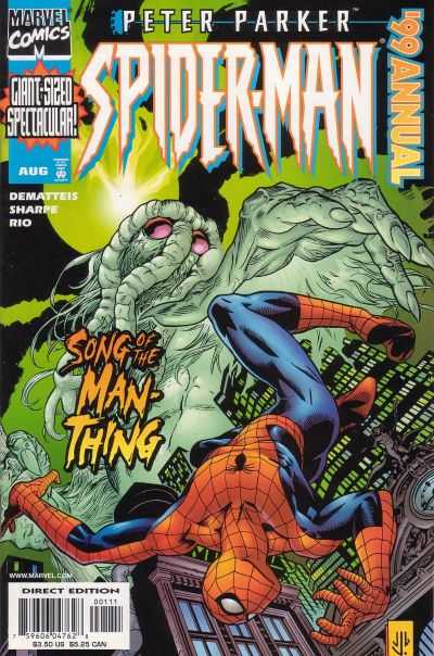 Peter Parker Spider-man Annual 1999 Marvel comics (1999)