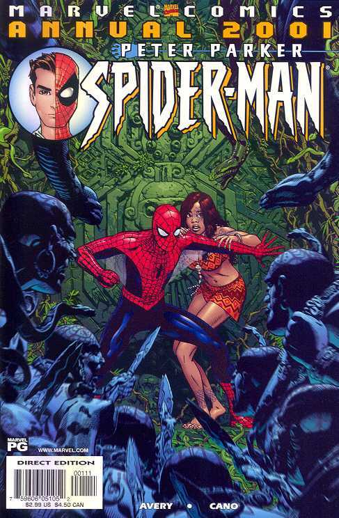 Peter Parker Spider-man Annual 2001 Marvel comics (1999)