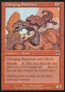 Onslaught 194/350 Charging Slateback