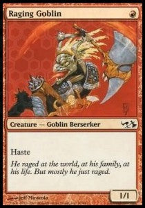 Duel Decks Elves VS. Goblins 047/062 Raging Goblin