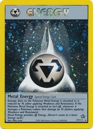 Neo Genesis 019/111 Metal Energy (Cosmos Holo)