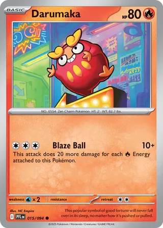 Phantasmal Flames 015/094 Darumaka