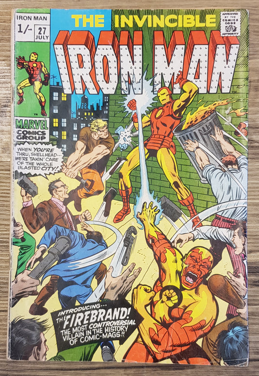 Invincible Iron Man #27 Marvel Comics (1968)