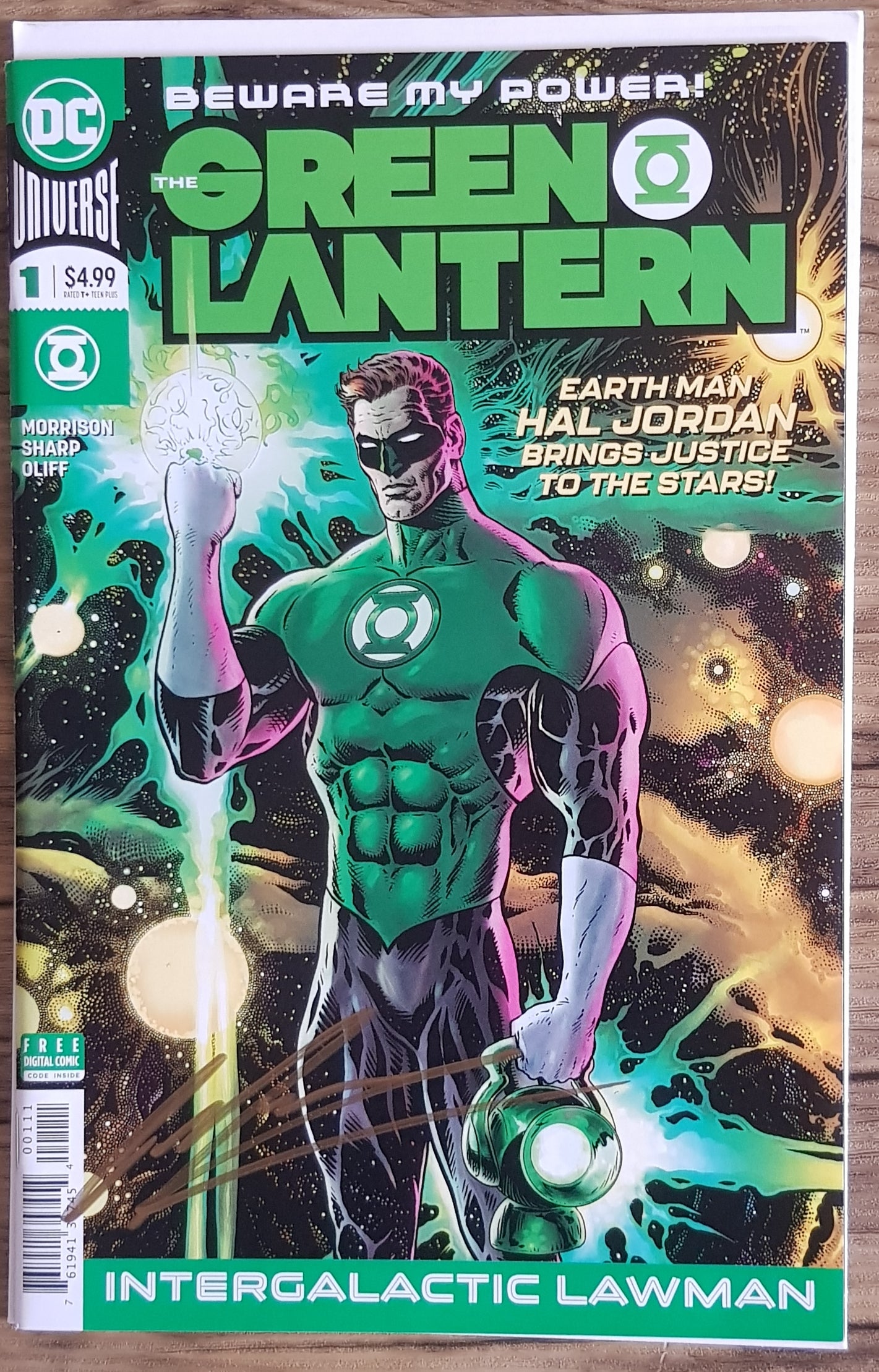 Green Lantern #1 DC Comics (2018) SIGNED