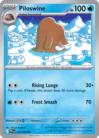 Phantasmal Flames 024/094 Piloswine