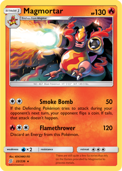 Unified Minds 022/236 Magmortar (Reverse Holo)