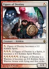 Premium Deck Series Fire & Lightning 05/34 Figure of Destiny (Foil)