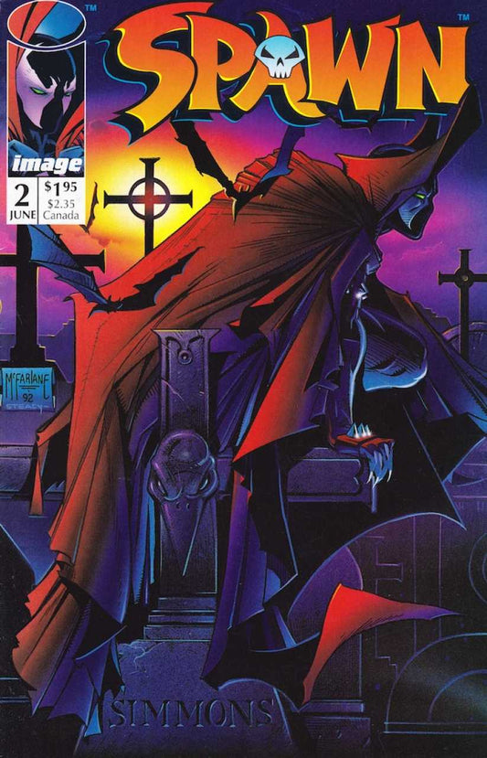 Spawn #2 Image Comics (1992)