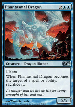 Magic 2012 071/249 Phantasmal Dragon