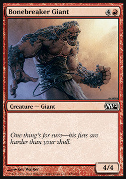 Magic 2012 123/249 Bonebreaker Giant