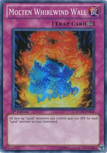 Molten Whirlwind Wall (Super Rare)(HA05-EN030)