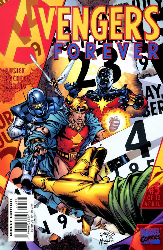 Avengers Forever #5 Marvel Comics (1998)