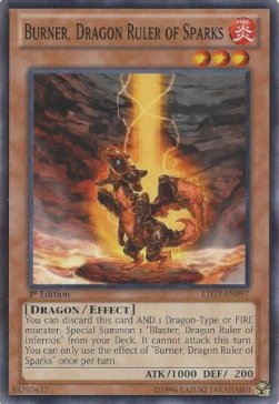 Burner, Dragon Ruler of Sparks (LTGY-EN097)
