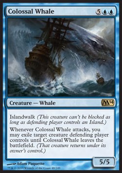 Magic 2014 048/249 Colossal Whale