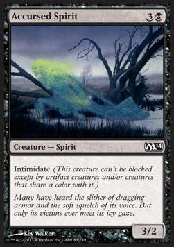 Magic 2014 083/249 Accursed Spirit