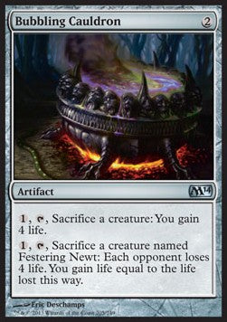 Magic 2014 205/249 Bubbling Cauldron