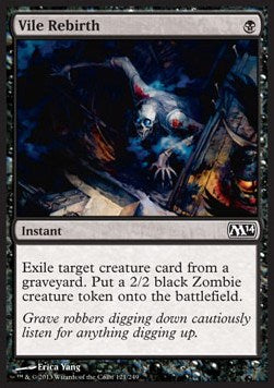 Magic 2014 121/249 Vile Rebirth