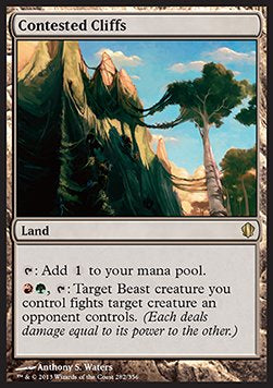 Commander 2013 282/356 Contested Cliffs