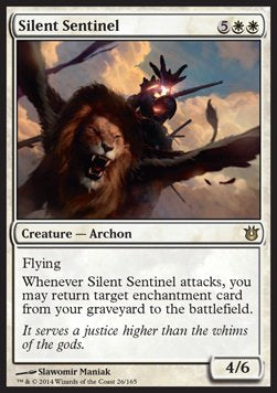 Born of the Gods 026/165 Silent Sentinel (Foil)
