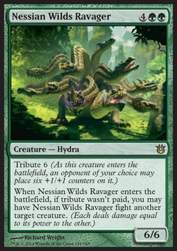 Born of the Gods 129/165 Nessian Wilds Ravager (Foil)