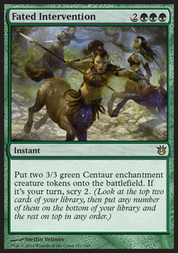 Born of the Gods 121/165 Fated Intervention
