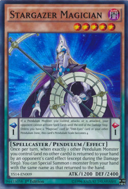 Stargazer Magician (Super Rare)(YS14-EN009)