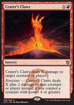 Khans of Tarkir 106/269 Crater's Claws