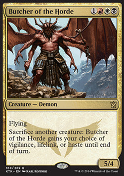 Khans of Tarkir 168/269 Butcher of the Horde