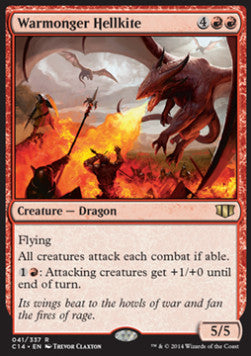 Commander 2014 041/337 Warmonger Hellkite